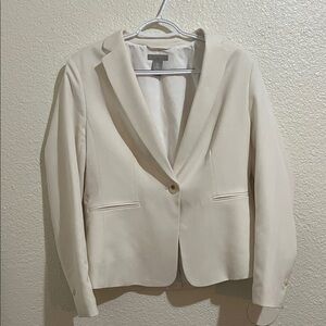 H&M Off-White Blazer
